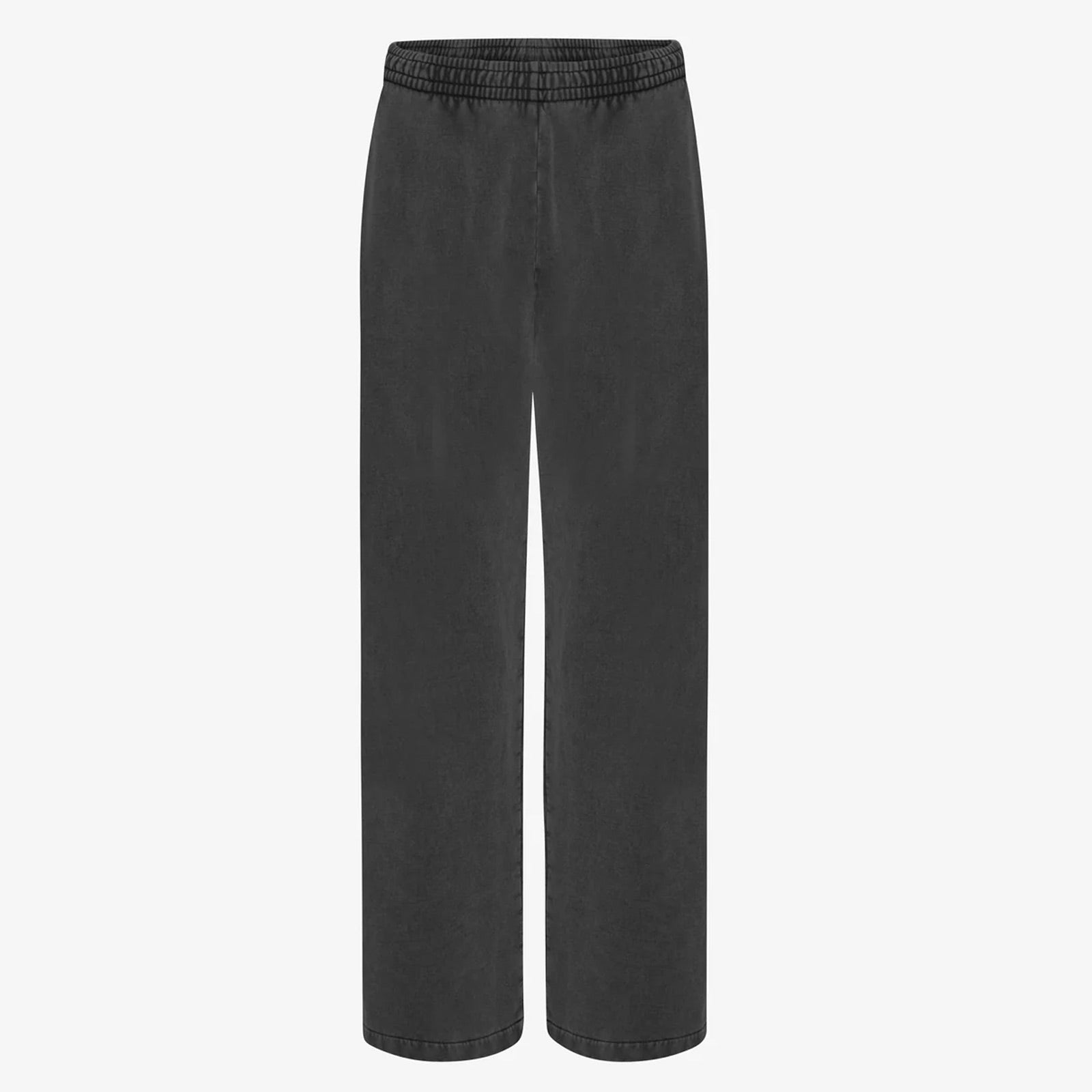 Organic Straight Leg Sweatpants faded black