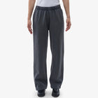 Organic Straight Leg Sweatpants faded black