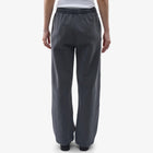 Organic Straight Leg Sweatpants faded black