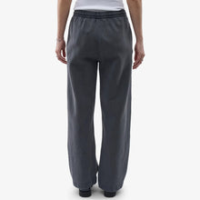 Organic Straight Leg Sweatpants faded black