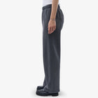 Organic Straight Leg Sweatpants faded black