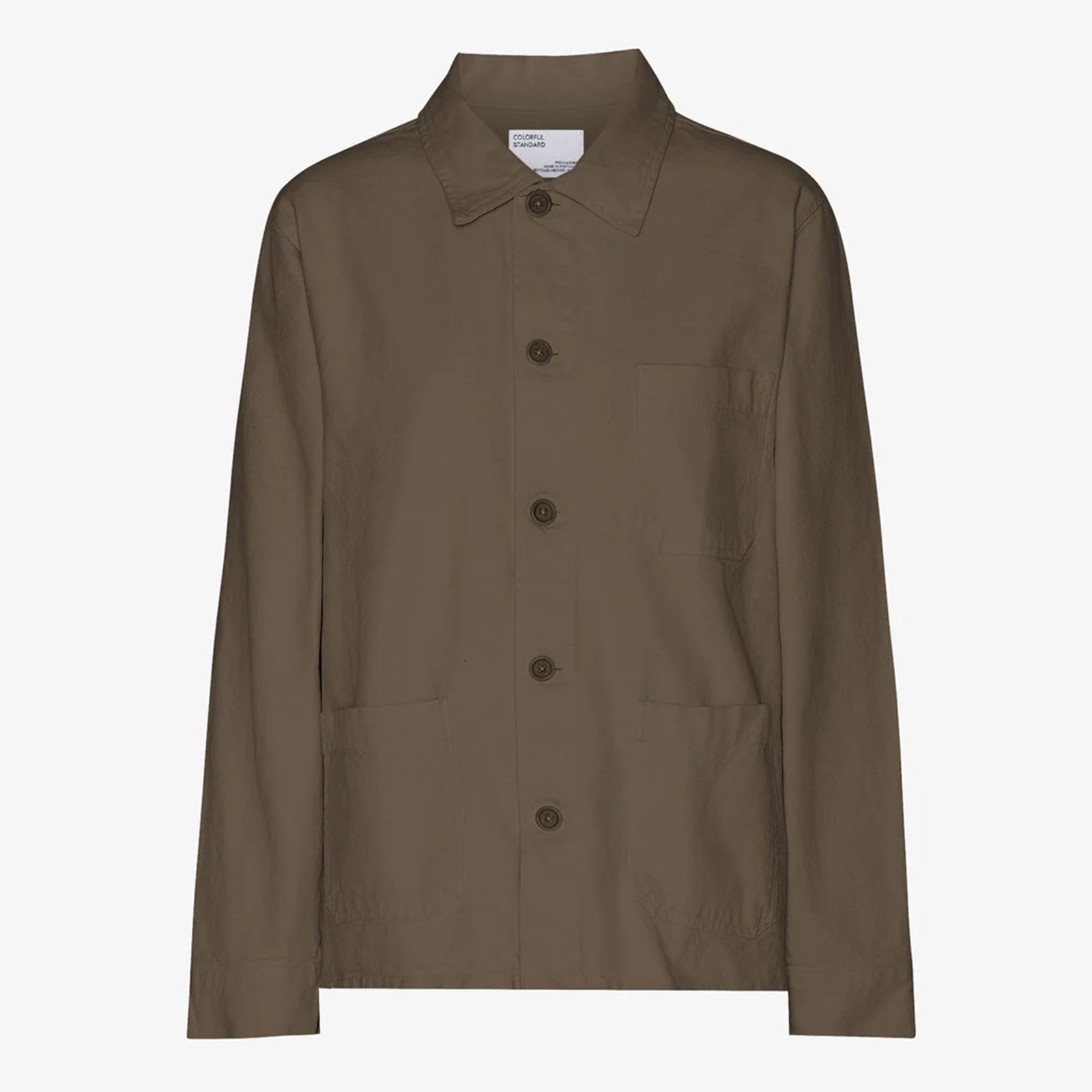 Organic Workwear Jacket cedar brown