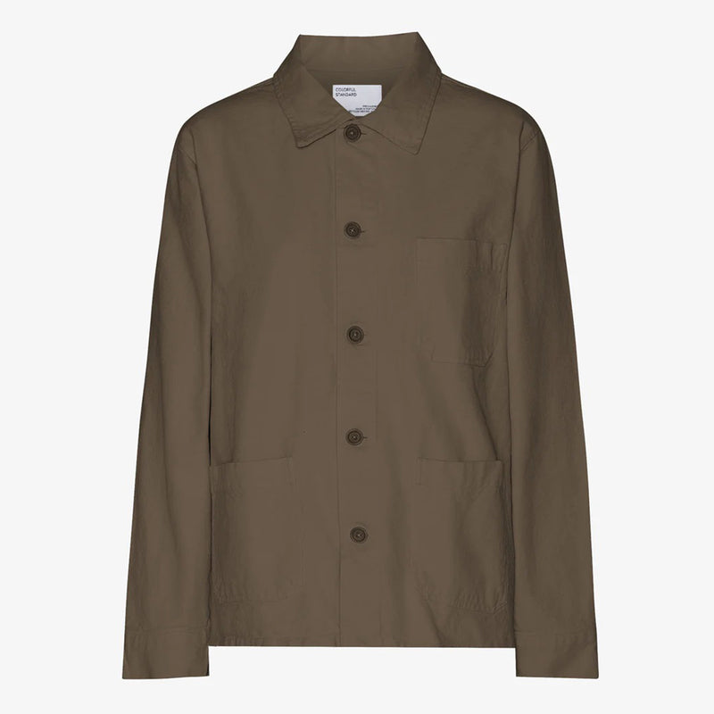Organic Workwear Jacket cedar brown