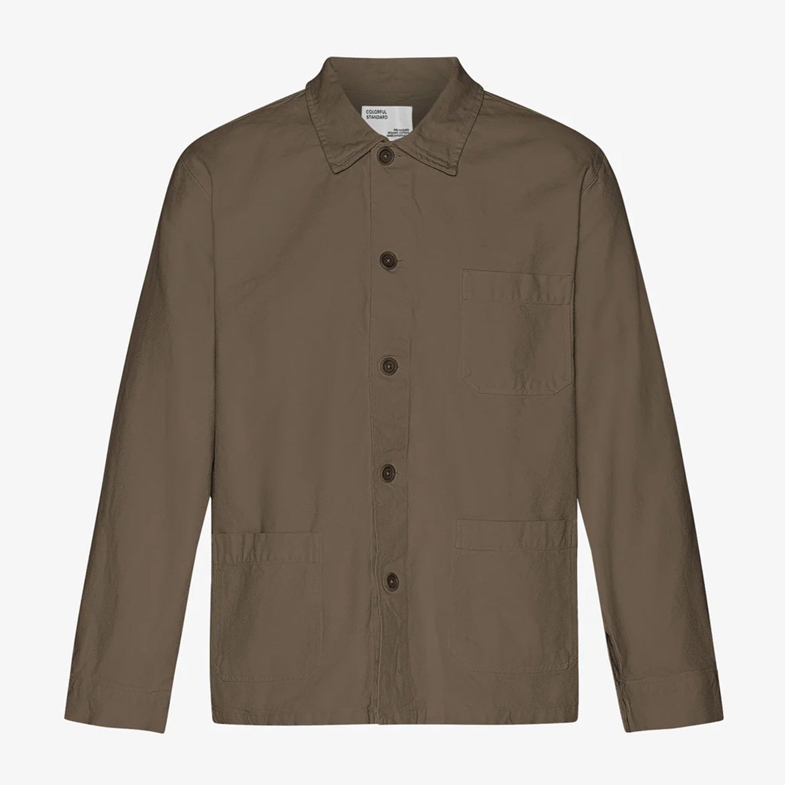 Organic Workwear Jacket cedar brown