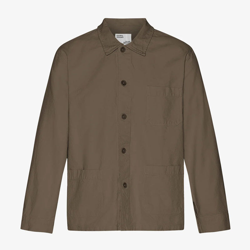 Organic Workwear Jacket cedar brown