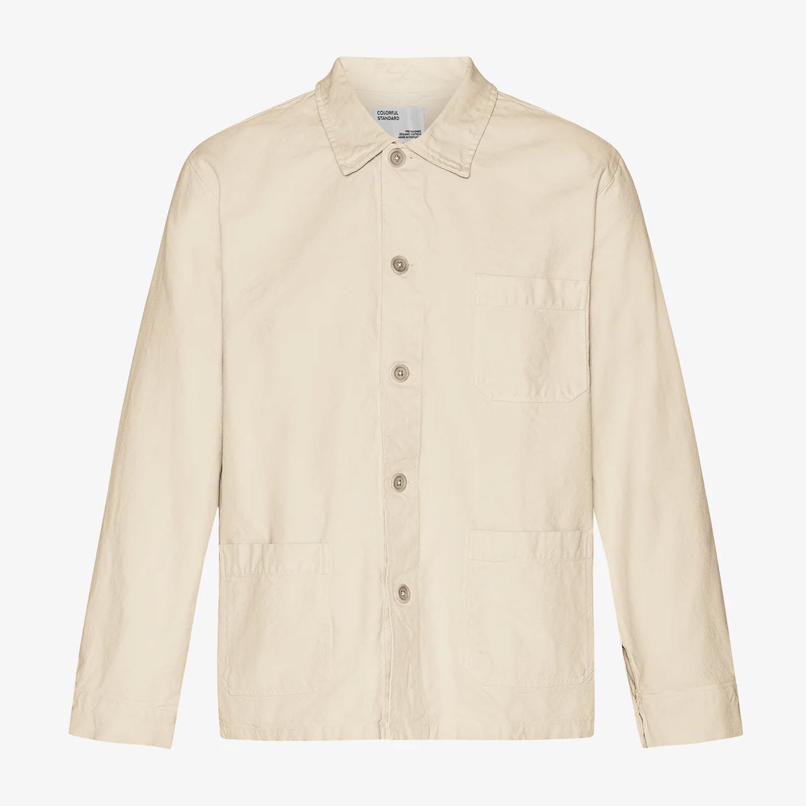 Organic Workwear Jacket ivory white