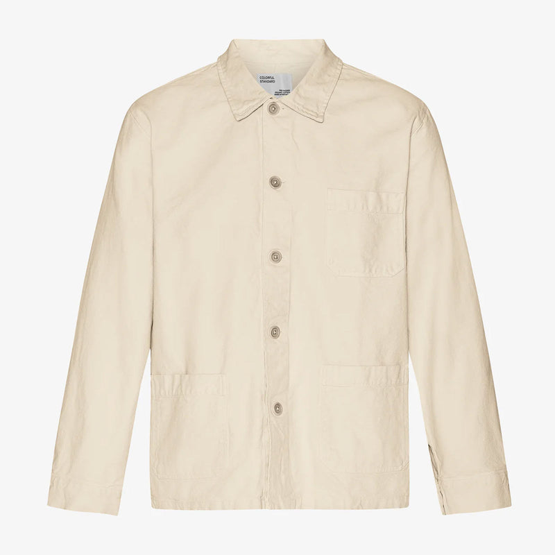 Organic Workwear Jacket ivory white