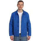 Organic Workwear Jacket pacific blue