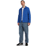 Organic Workwear Jacket pacific blue