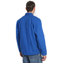 Organic Workwear Jacket pacific blue