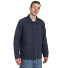 Organic Workwear Jacket petrol blue