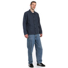 Organic Workwear Jacket petrol blue