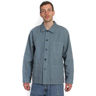 Organic Workwear Jacket stone blue