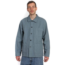 Organic Workwear Jacket stone blue