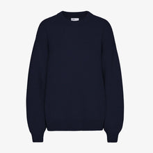 Oversized Merino Wool Crew navy blue Colorful Standard