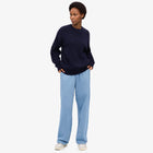 Oversized Merino Wool Crew navy blue Colorful Standard