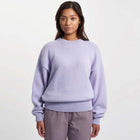 Oversized Merino Wool Crew soft lavender