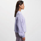 Oversized Merino Wool Crew soft lavender