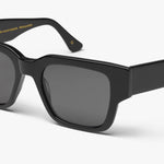 Sunglasses Style 02 deep black solid - black