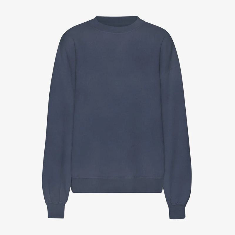 W Classic Organic Crew neptune blue