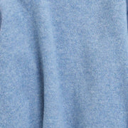 W Light Merino Wool Crew stone blue