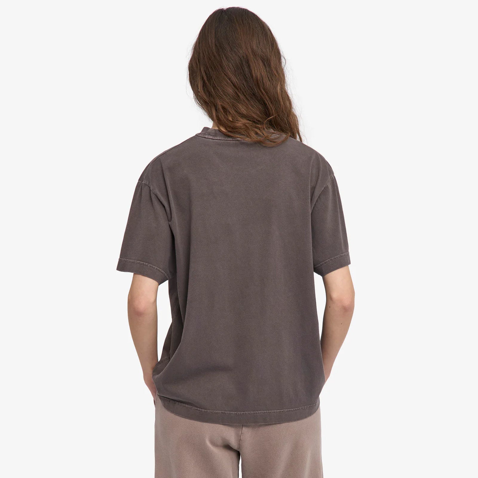 W Organic Oversized Tee faded mud Colorful Standard