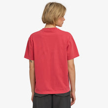 W Organic Oversized Tee faded red Colorful Standard