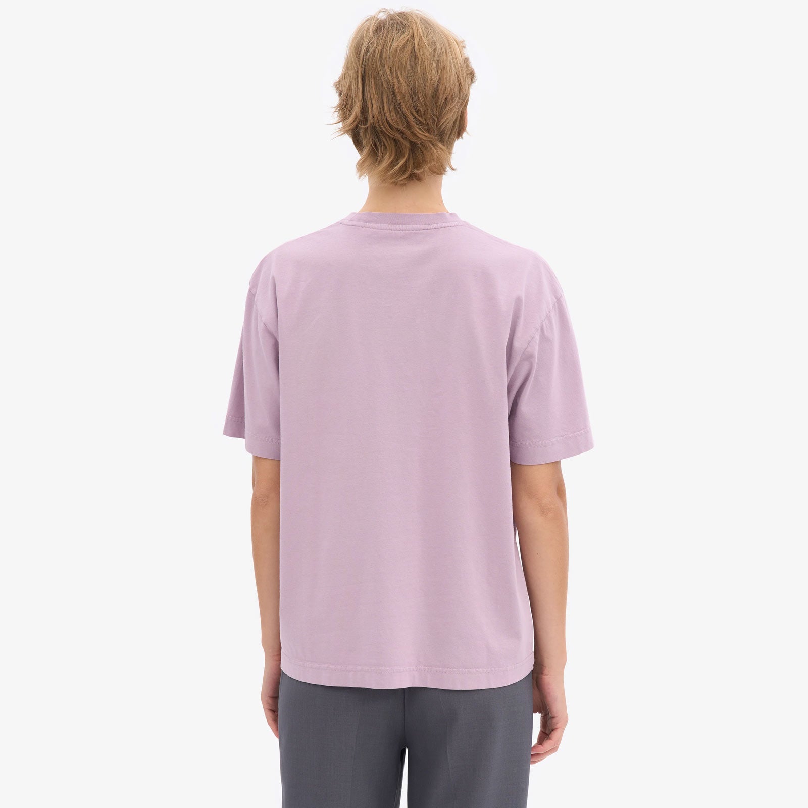 W Organic Oversized Tee pearly purple Colorful Standard