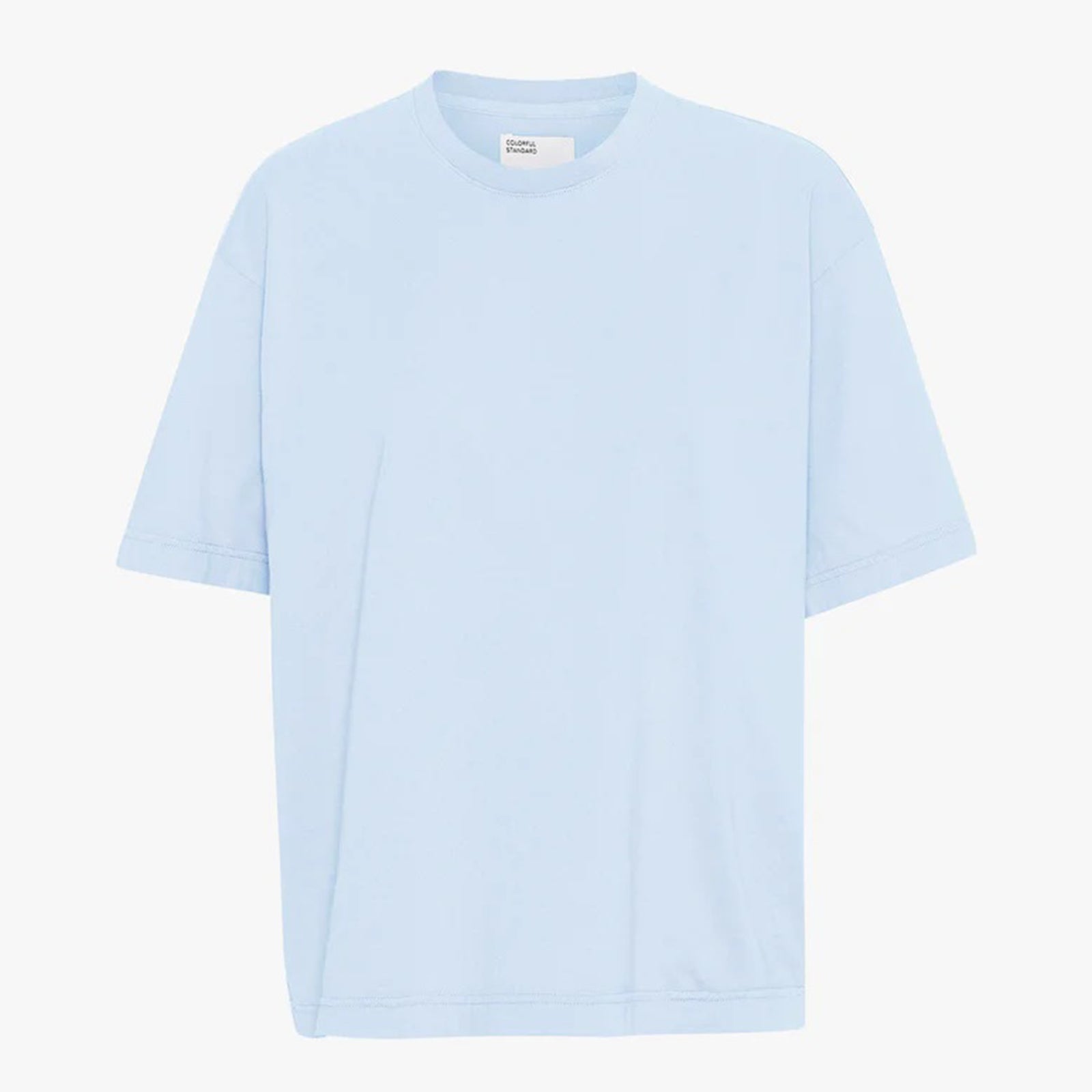 W Organic Oversized Tee polar blue