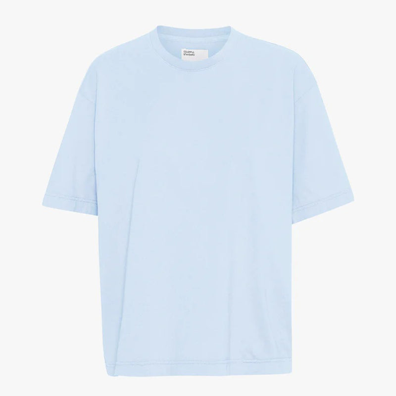 W Organic Oversized Tee polar blue