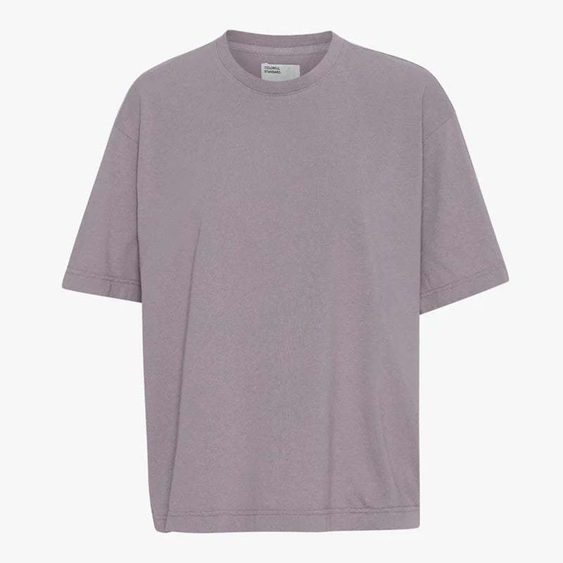 W Organic Oversized Tee purple haze