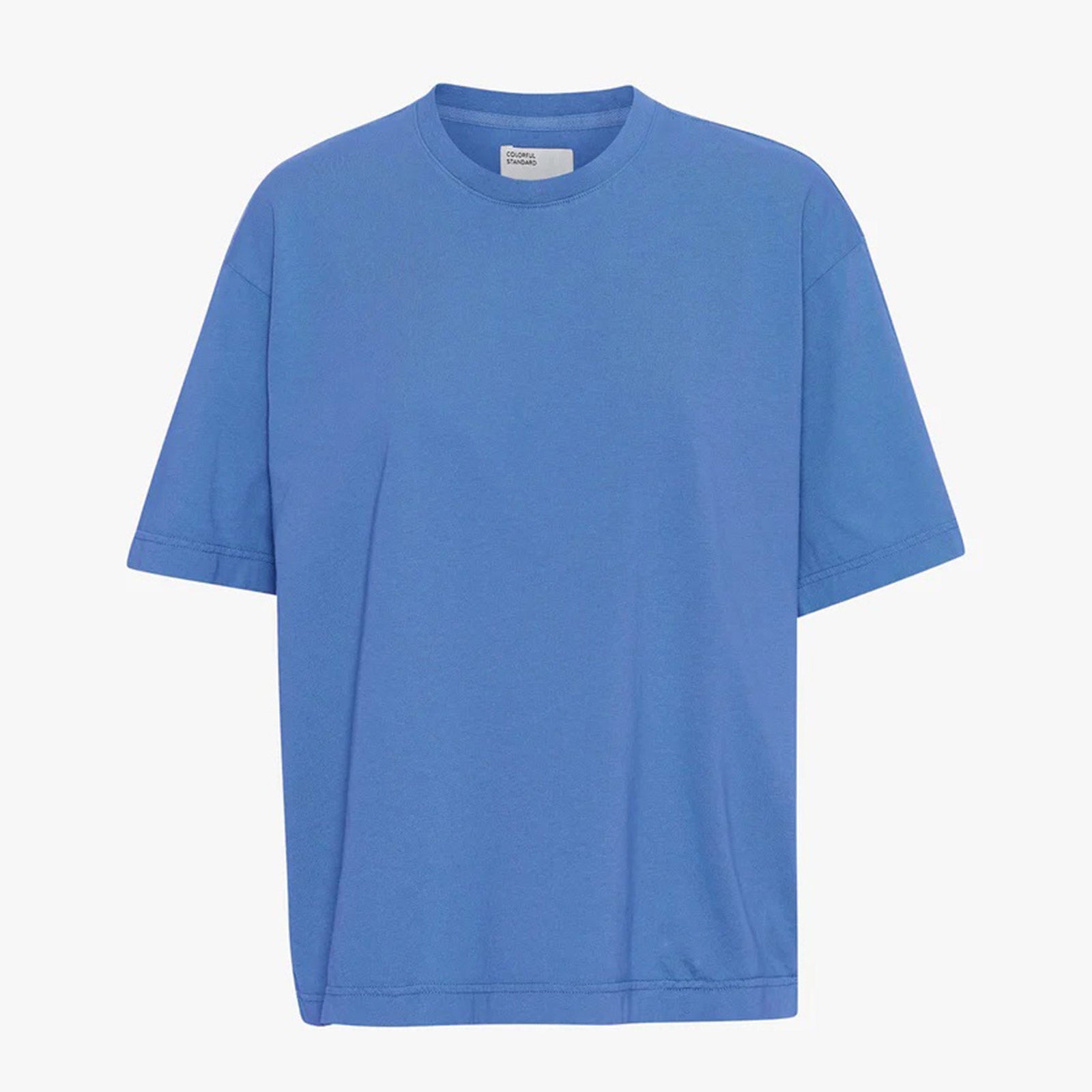 W Organic Oversized Tee pacific blue