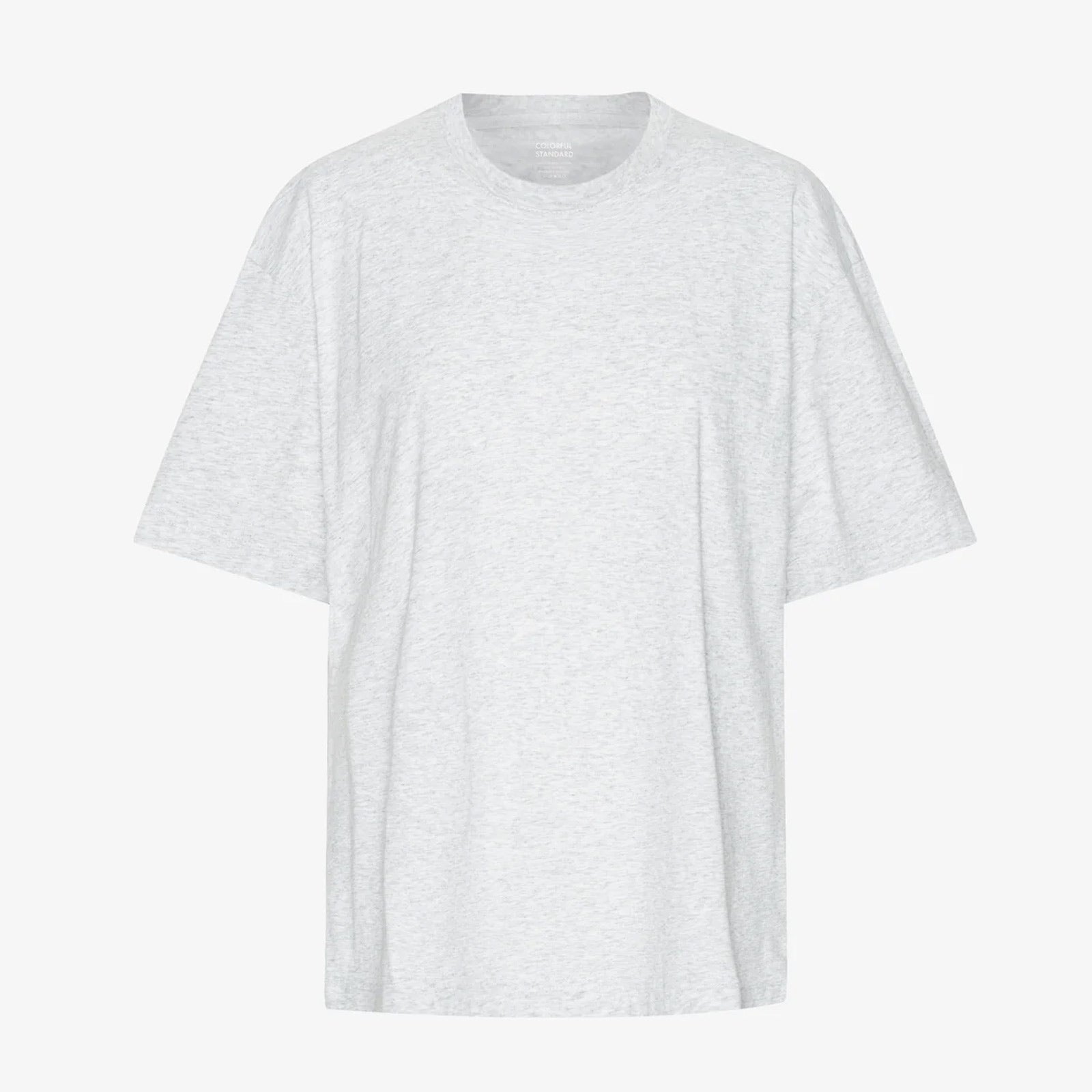 W Organic Oversized Tee snow melange Colorful Standard