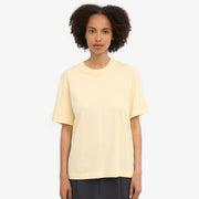 W Organic Oversized Tee soft yellow Colorful Standard