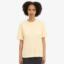 W Organic Oversized Tee soft yellow Colorful Standard