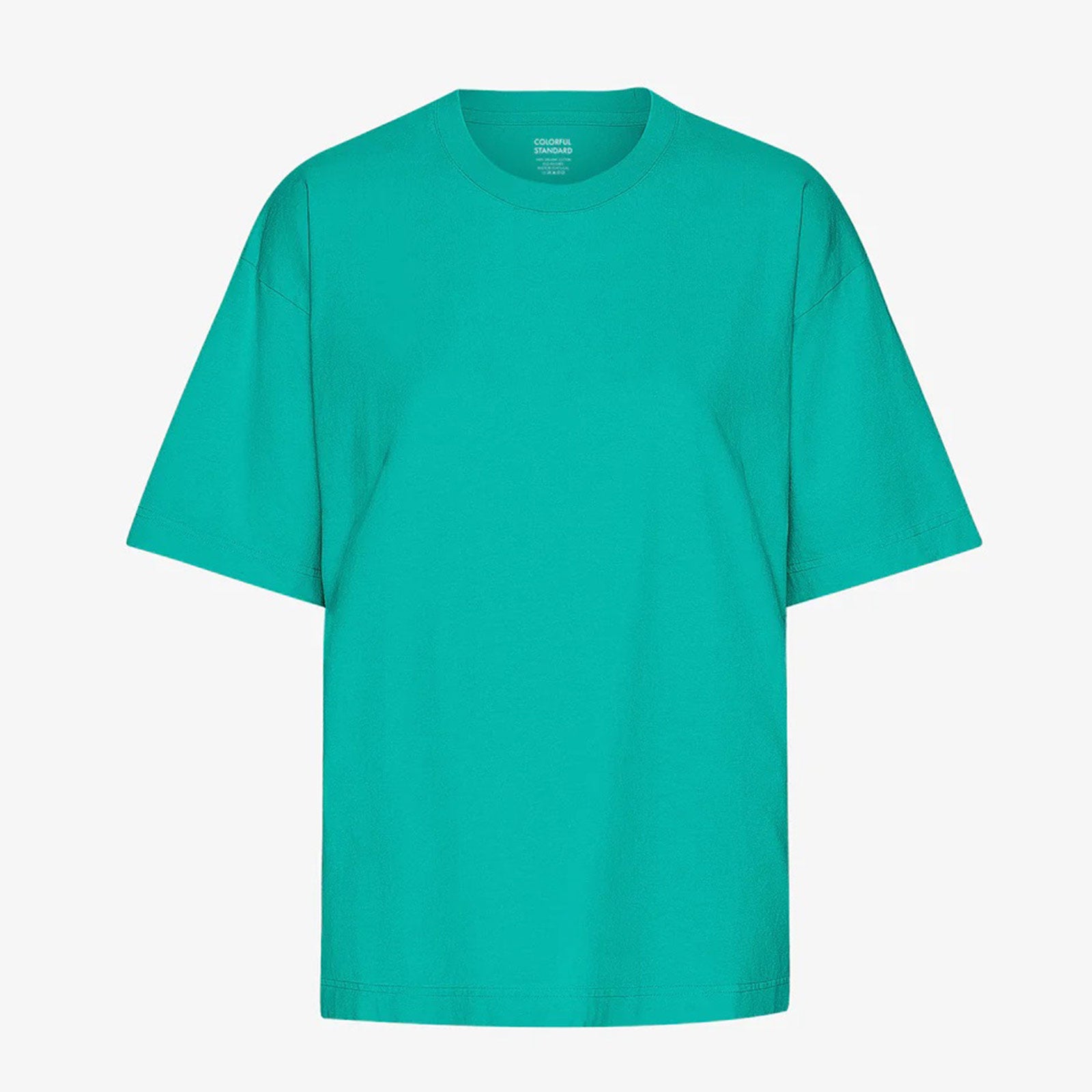 W Organic Oversized Tee tropical sea