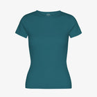 W Organic Rib SS T-Shirt ocean green Colorful Standard