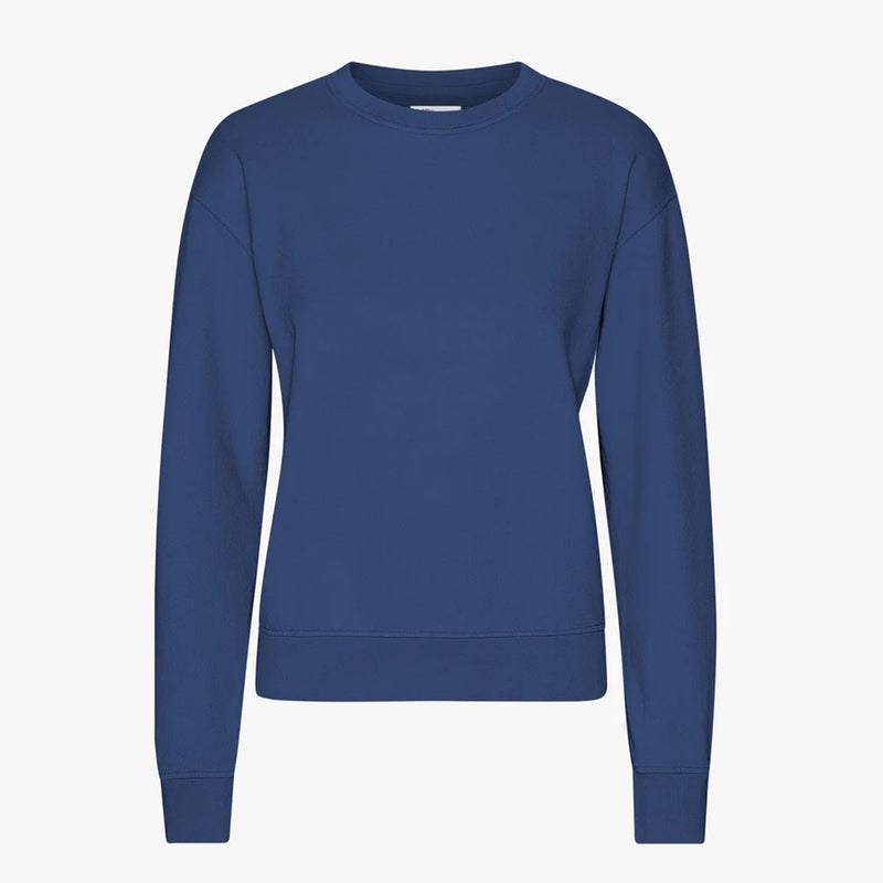 Women Classic Organic Crew marine blue