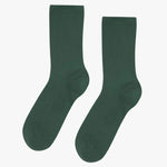 Women Classic Organic Socks emerald green