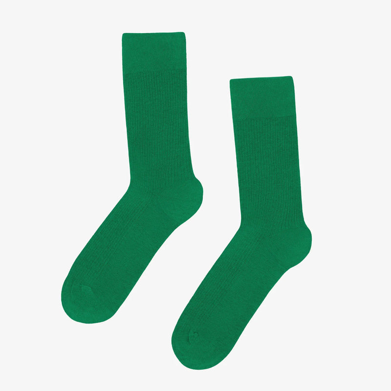 Women Classic Organic Socks kelly green Colorful Standard