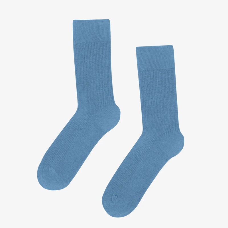 Women Classic Organic Socks seaside blue