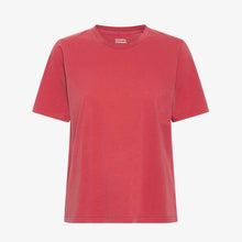 Women Light Organic Tee faded red