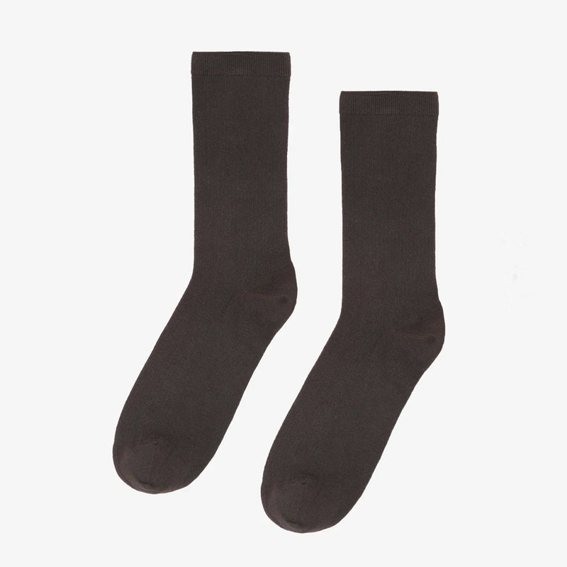 Women Classic Organic Socks coffee brown