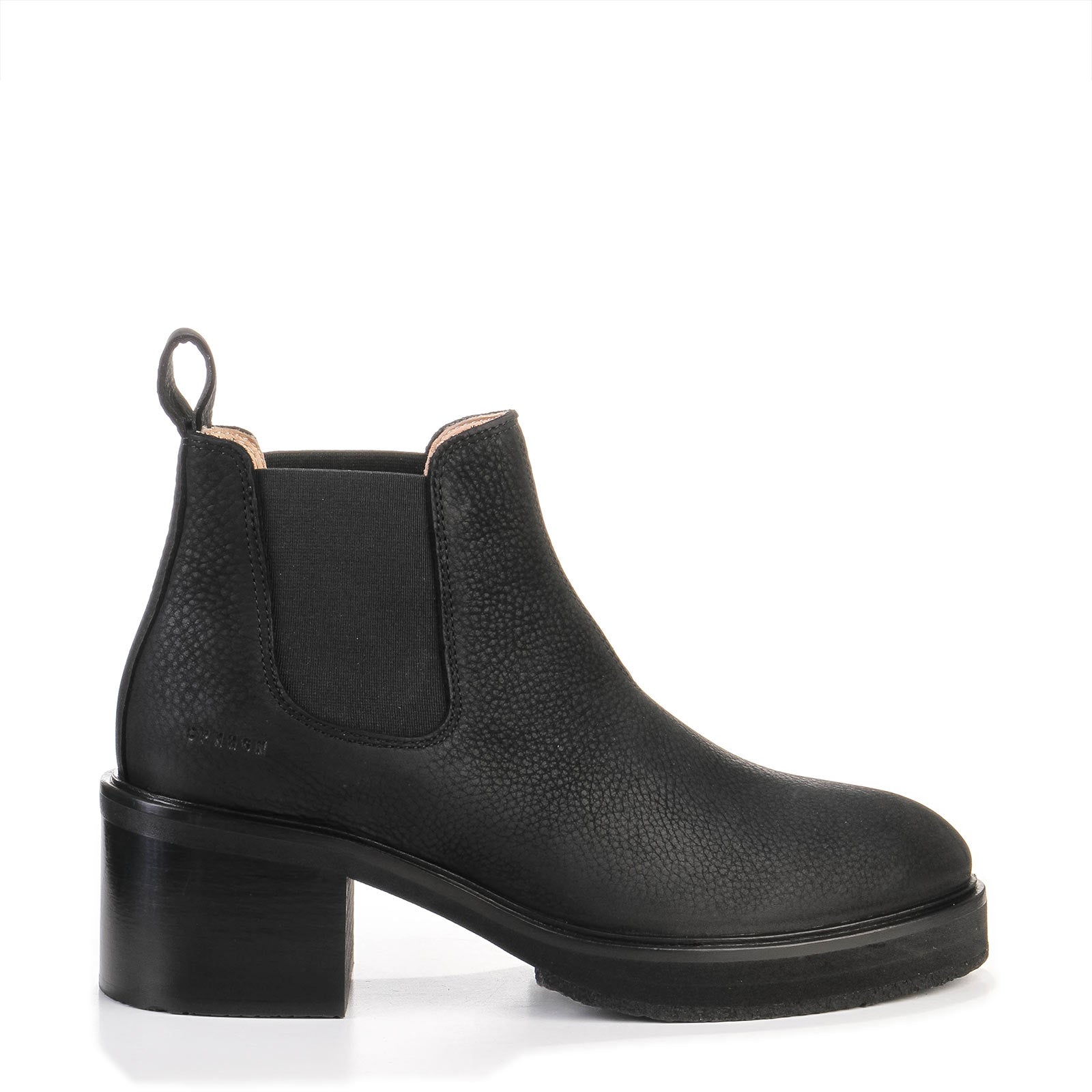 CPH 611 Chelsea Boot waxed nabuc black