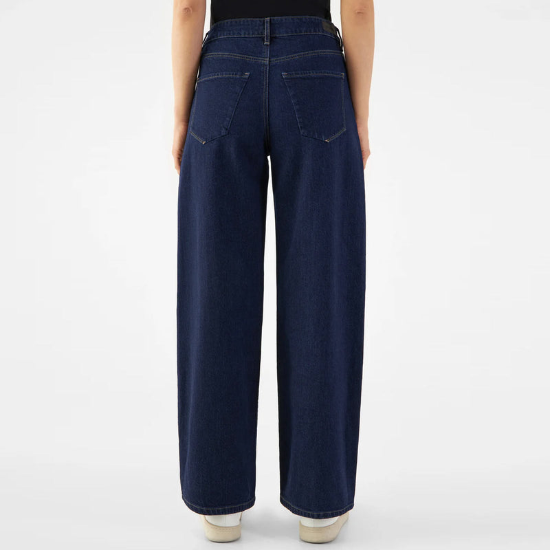 Ash Barrel Leg Jeans dark blue Dawn Denim