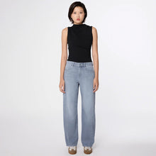 Ash Barrel Leg Jeans slate grey Dawn Denim