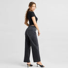 Ash Barrel Leg Jeans vintage black