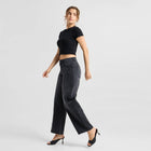 Ash Barrel Leg Jeans vintage black