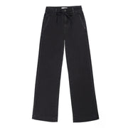 Dew French Pocket Flared Jeans 304 black denim