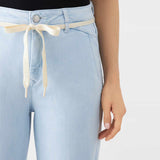 Dew French Pocket Flared Jeans bright blue